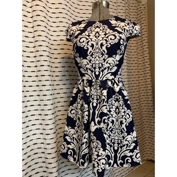 B Darlin Dresses & Skirts - Navy and White B. Darlin Dress